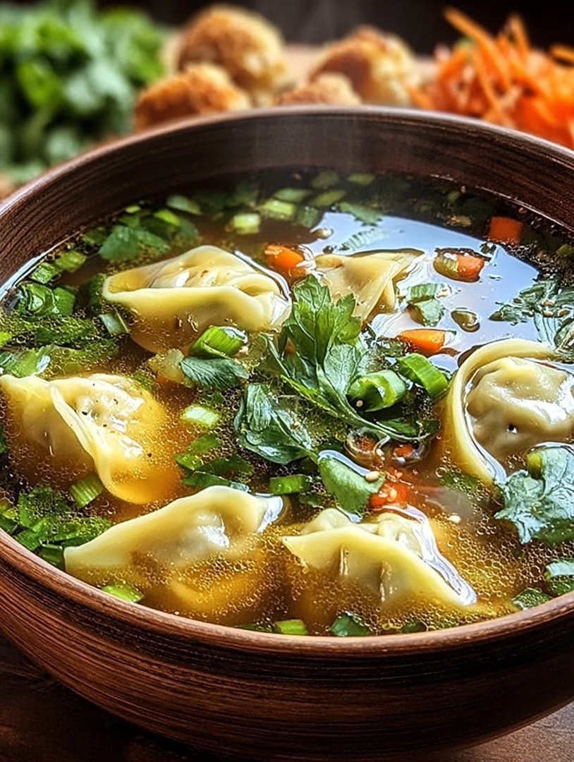 Cozy gyoza soup for winter evenings image 2
