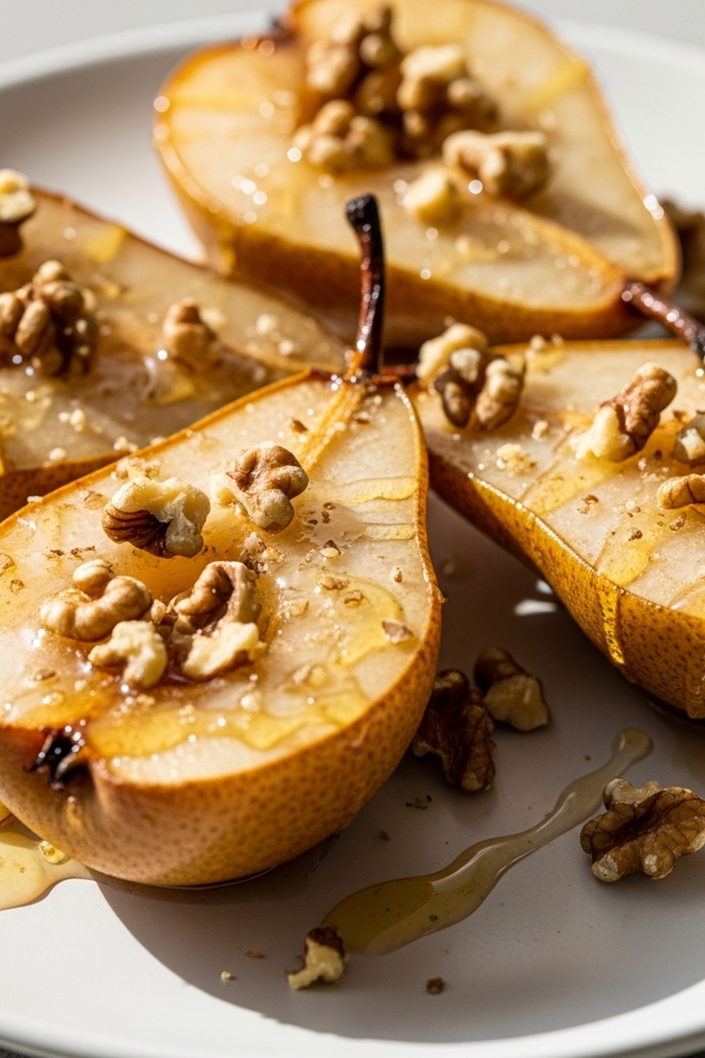 Gebackene Birnen mit Honig und Walnüssen image 2