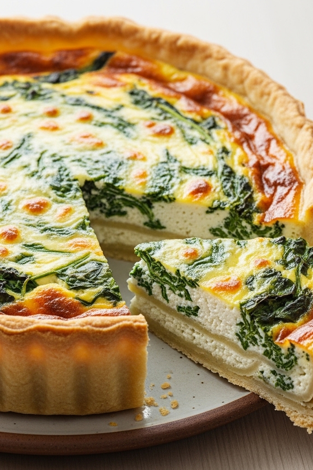 Hüttenkäse-Spinat-Quiche image 2