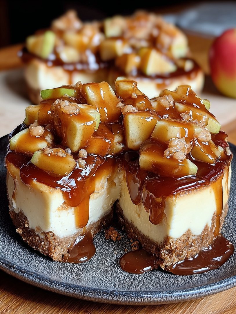 Karamell-Apfel-Käsekuchen image 2