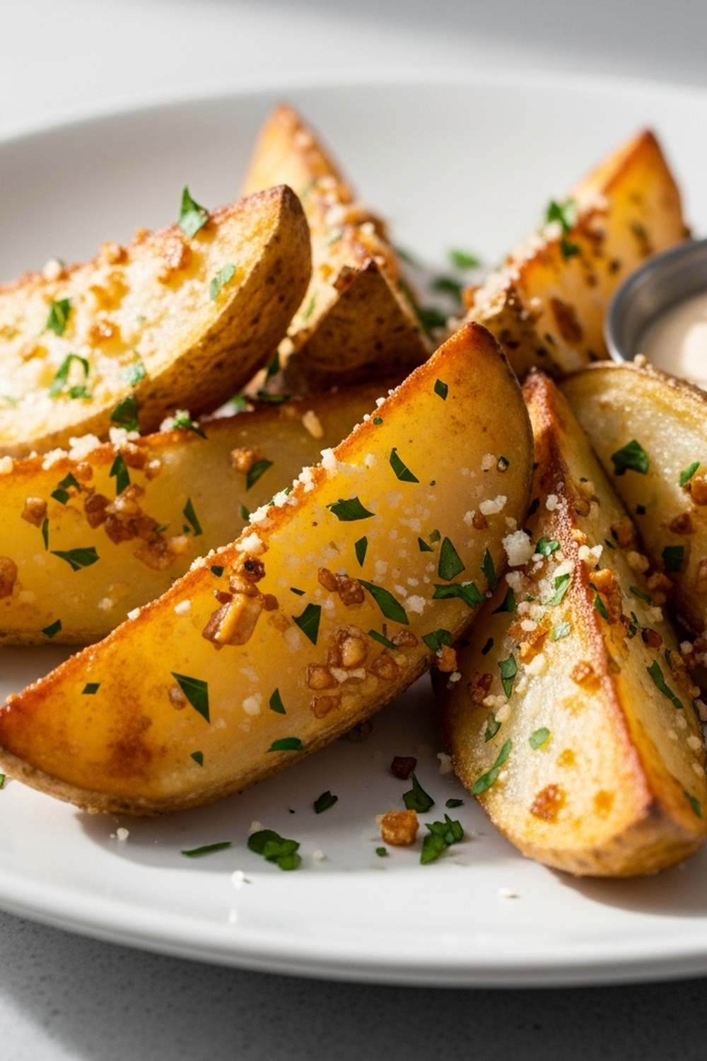 Knoblauch-Parmesan-Kartoffelspalten image 2