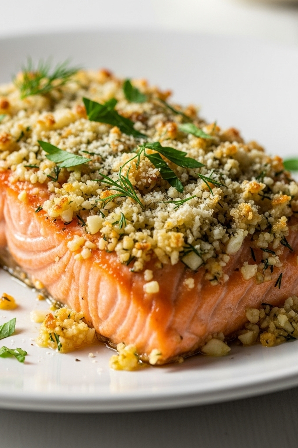 Knuspriger Lachs mit Knoblauch-Parmesan-Kruste zaubern image 2