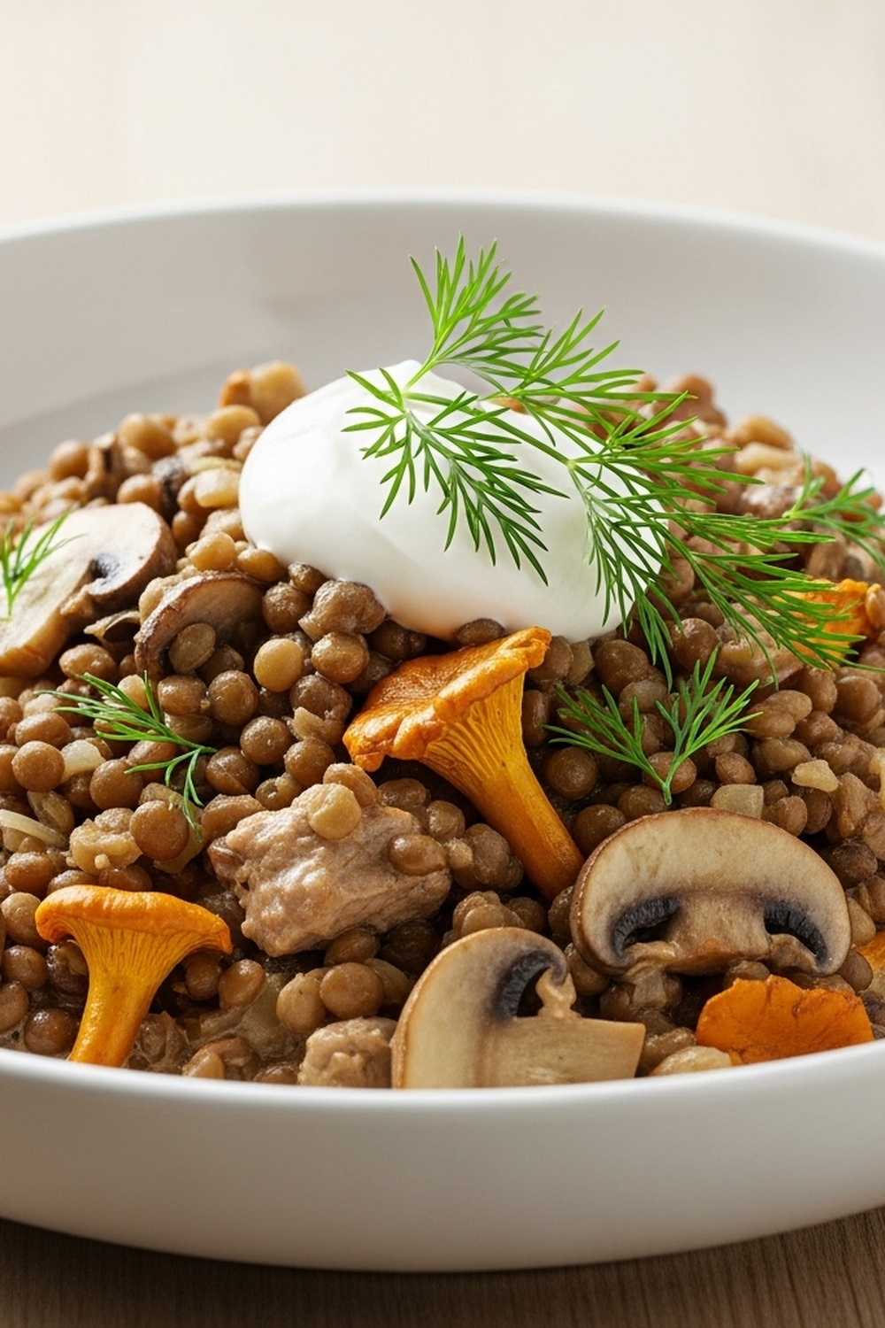 Linsen-Pilz-Stroganoff image 2