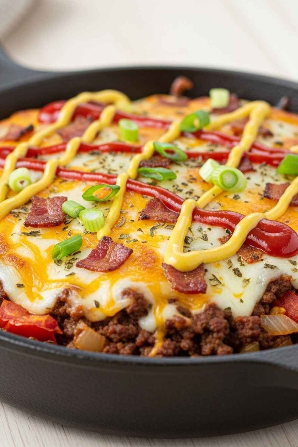 Low Carb Cheeseburger-Auflauf image 2