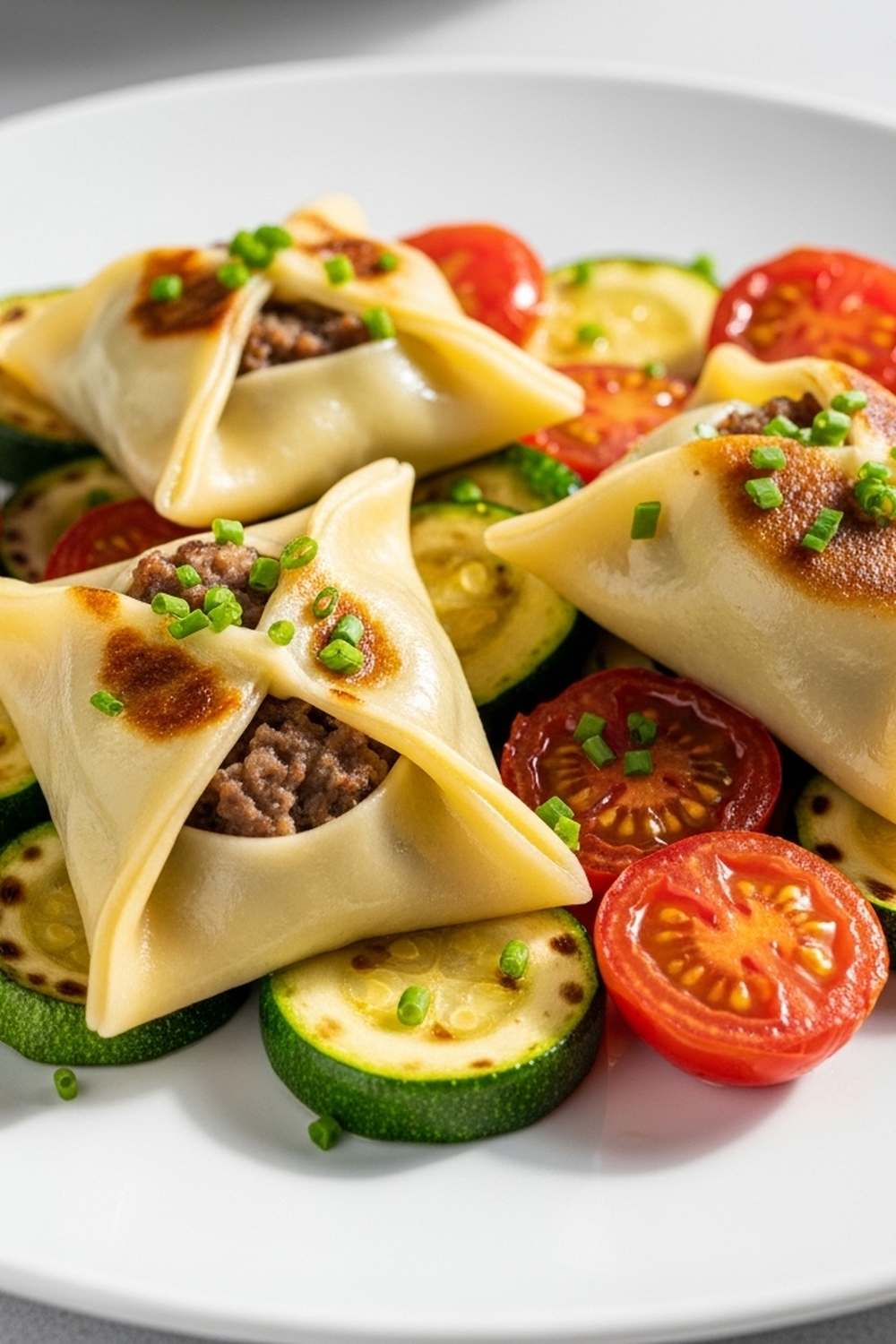 Maultaschen mit Zucchini und Tomaten image 2