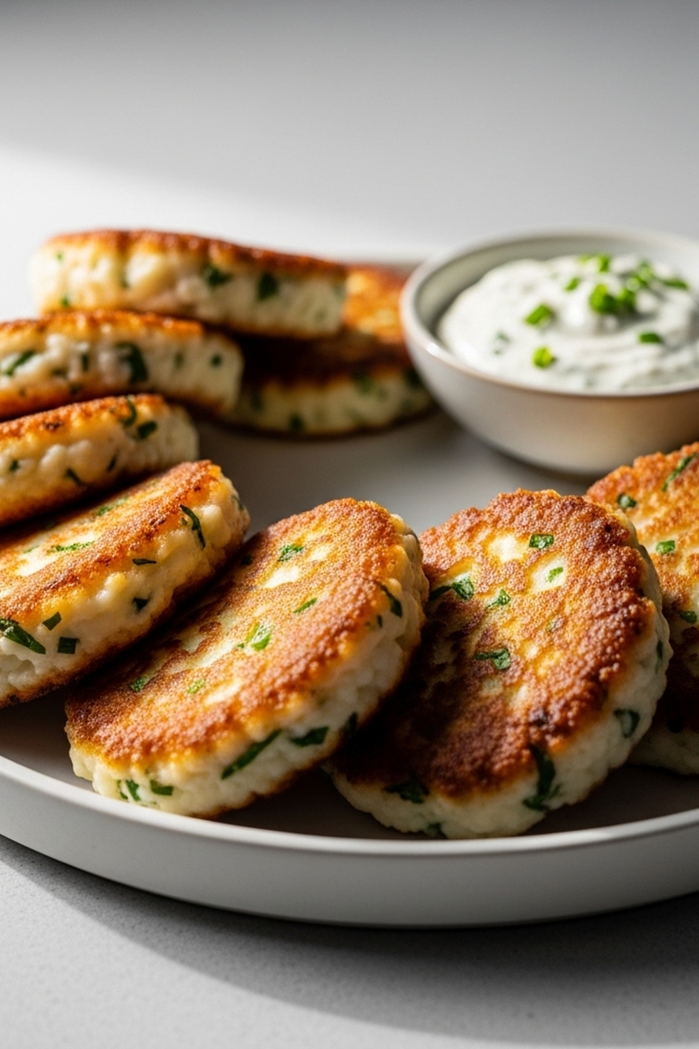 Proteinreiche Low-Carb-Hüttenkäsetaler image 2