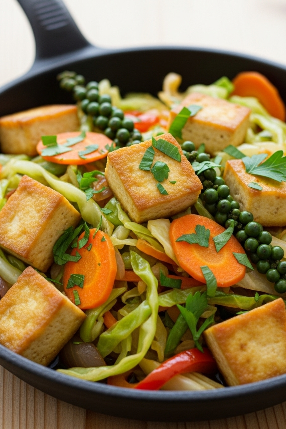 Tofu-Kohlgemüse-Pfanne image 2