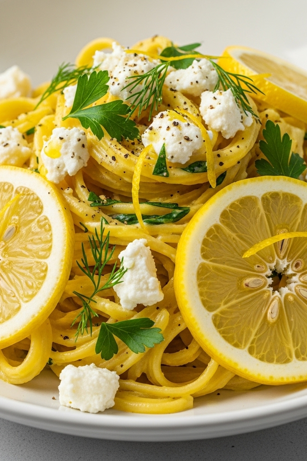 Zitronen-Feta-Pasta image 2